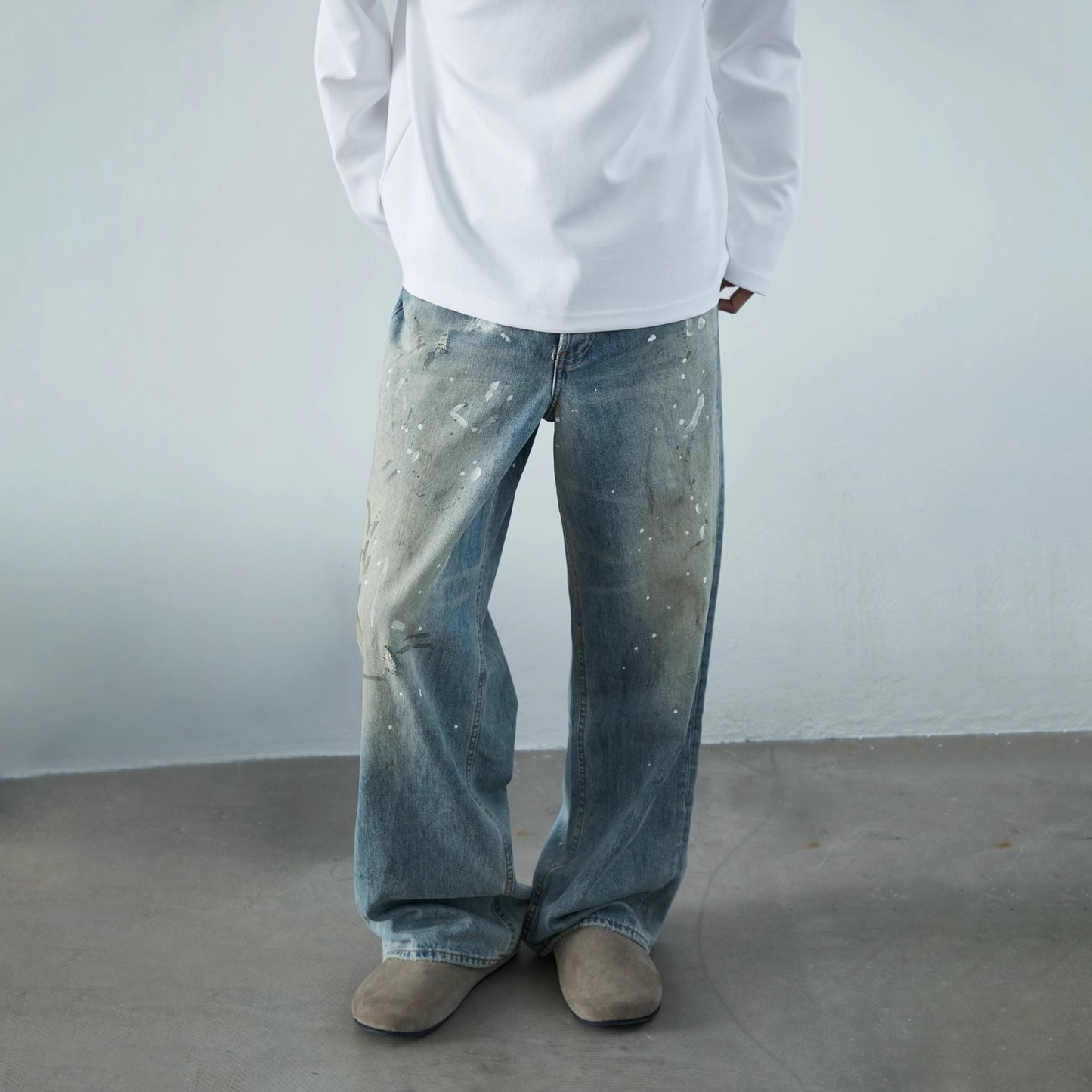 Relaxed Splash Jeans